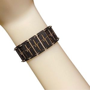 Women’s EKG Heart Beat Bracelet - Laser Cut From Reforested Wood